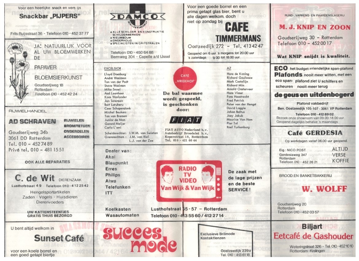 AZ Programma 15-maa-1987 Excelsior uit II